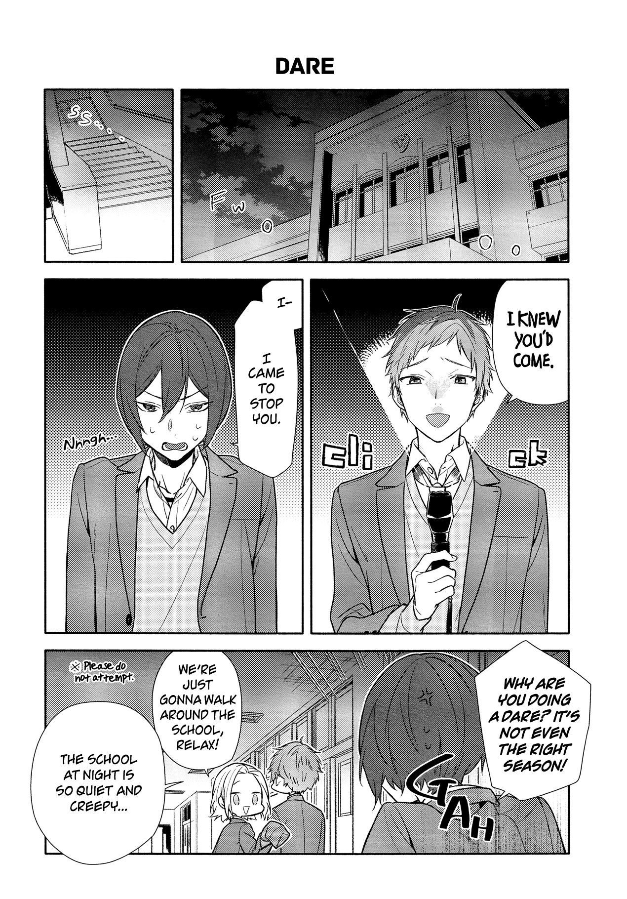 Horimiya Chapter 97 page 6 - Chapter 97: Dare