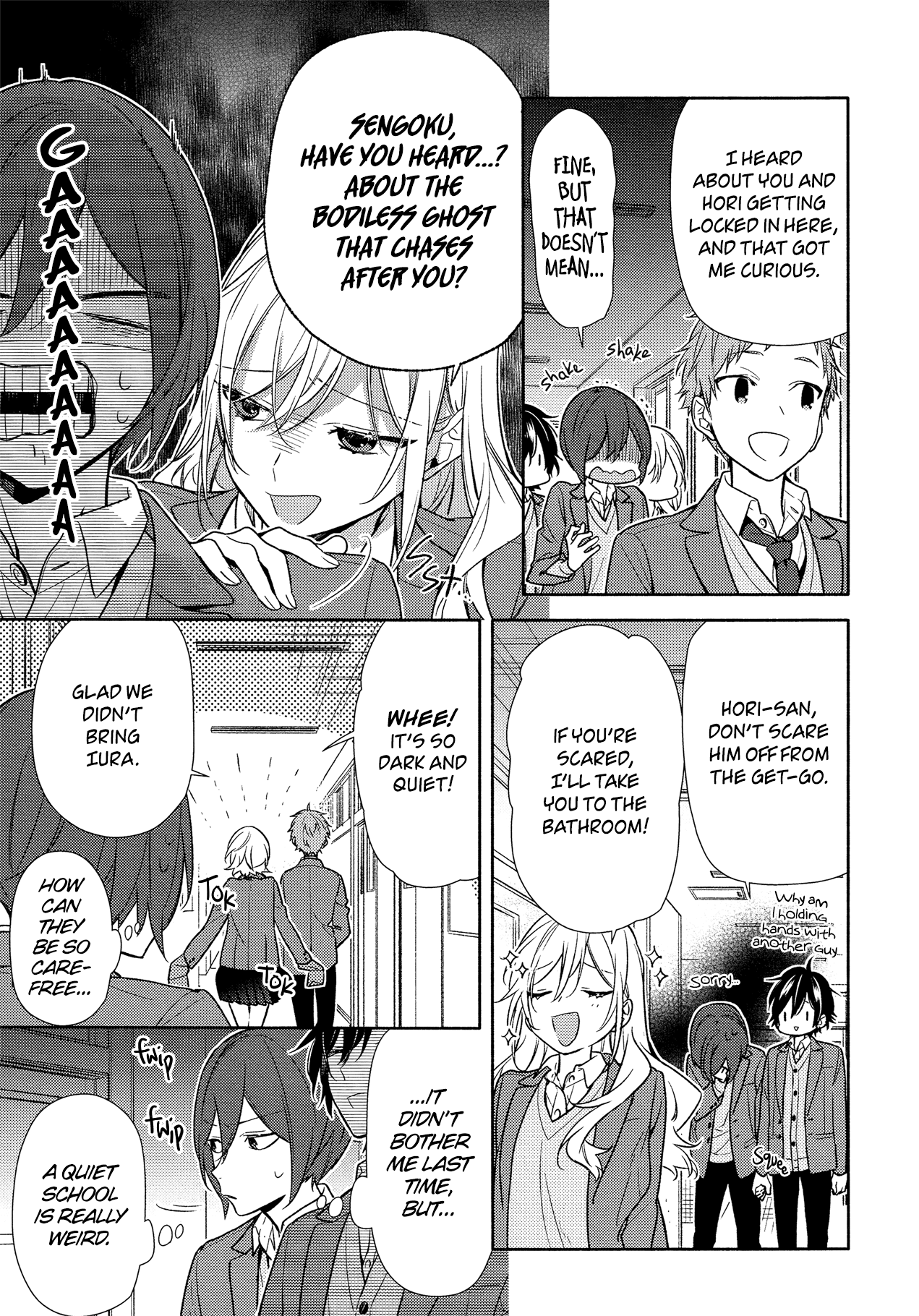 Horimiya Chapter 97 page 7 - Chapter 97: Dare