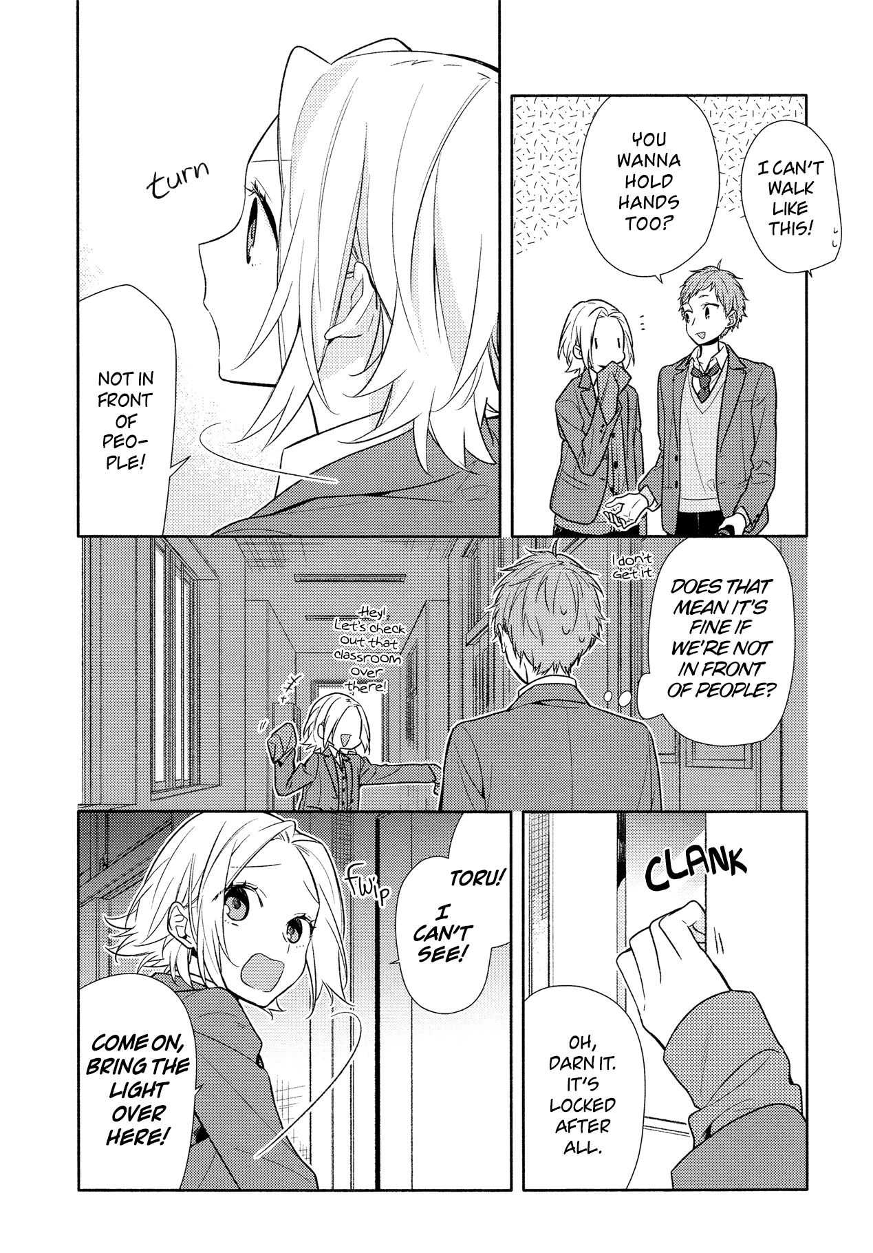Horimiya Chapter 97 page 9 - Chapter 97: Dare
