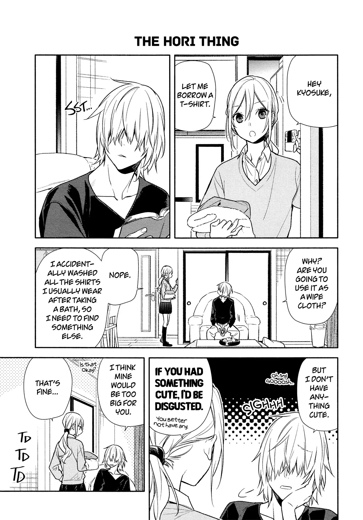 Horimiya Chapter 98 page 3 - Chapter 98: The Hori Thing