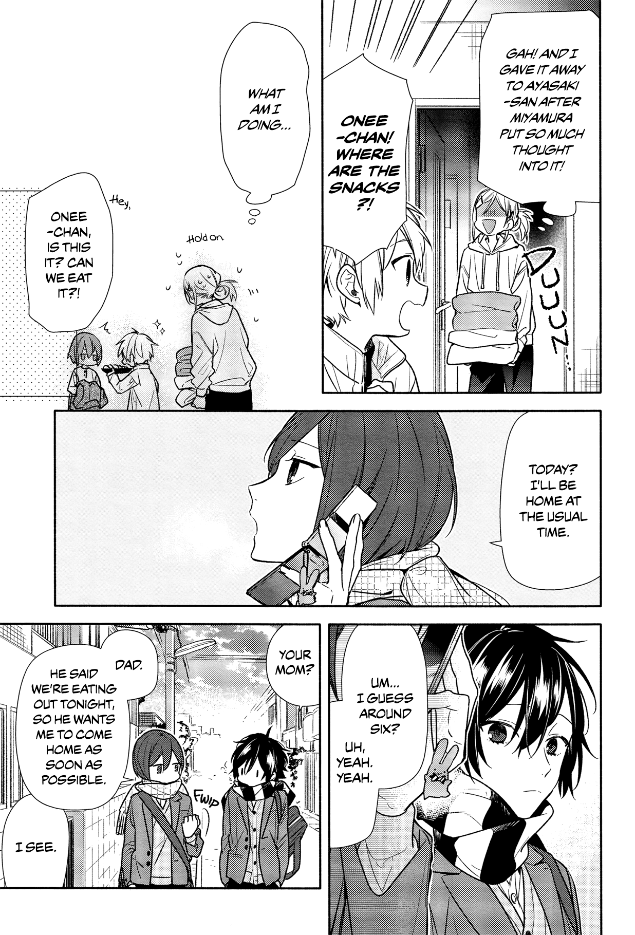 Horimiya Chapter 99 page 19 - Chapter 99