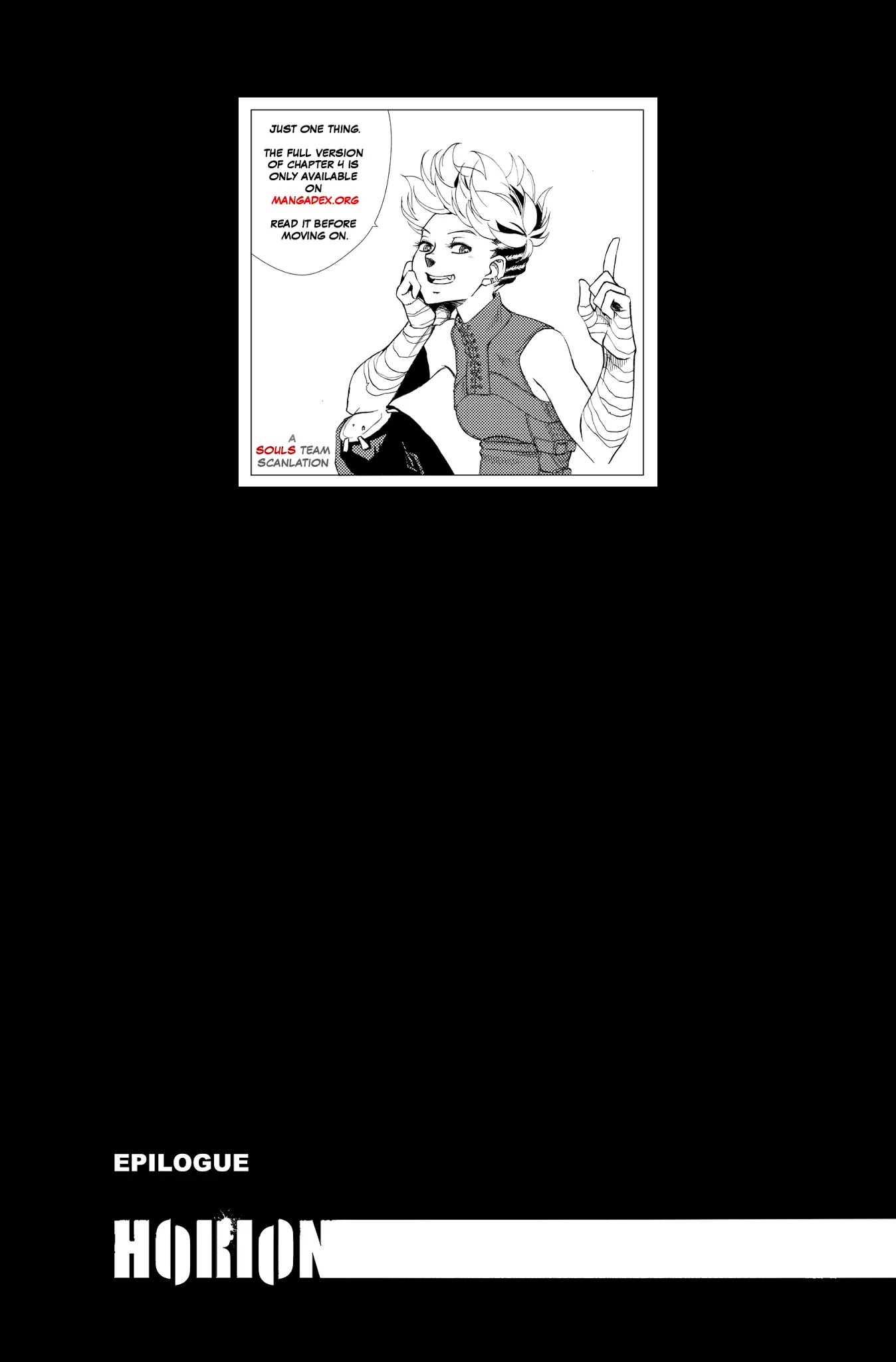 HORION Chapter 11.5 page 1 - Chapter 11.5: Epilogue
