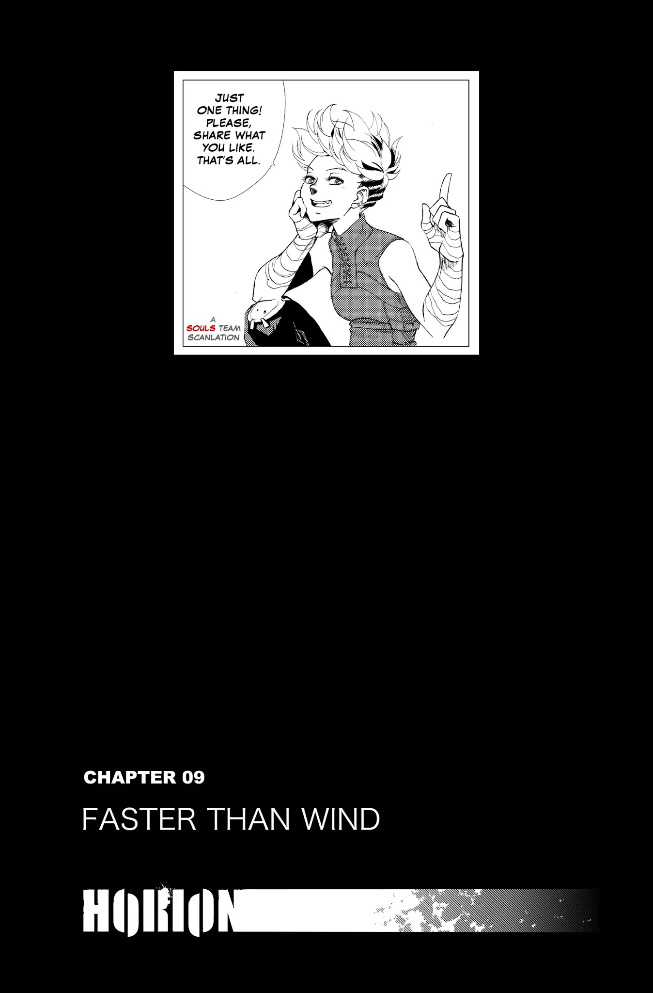 HORION Chapter 9 page 1 - Chapter 9: Faster Than Wind