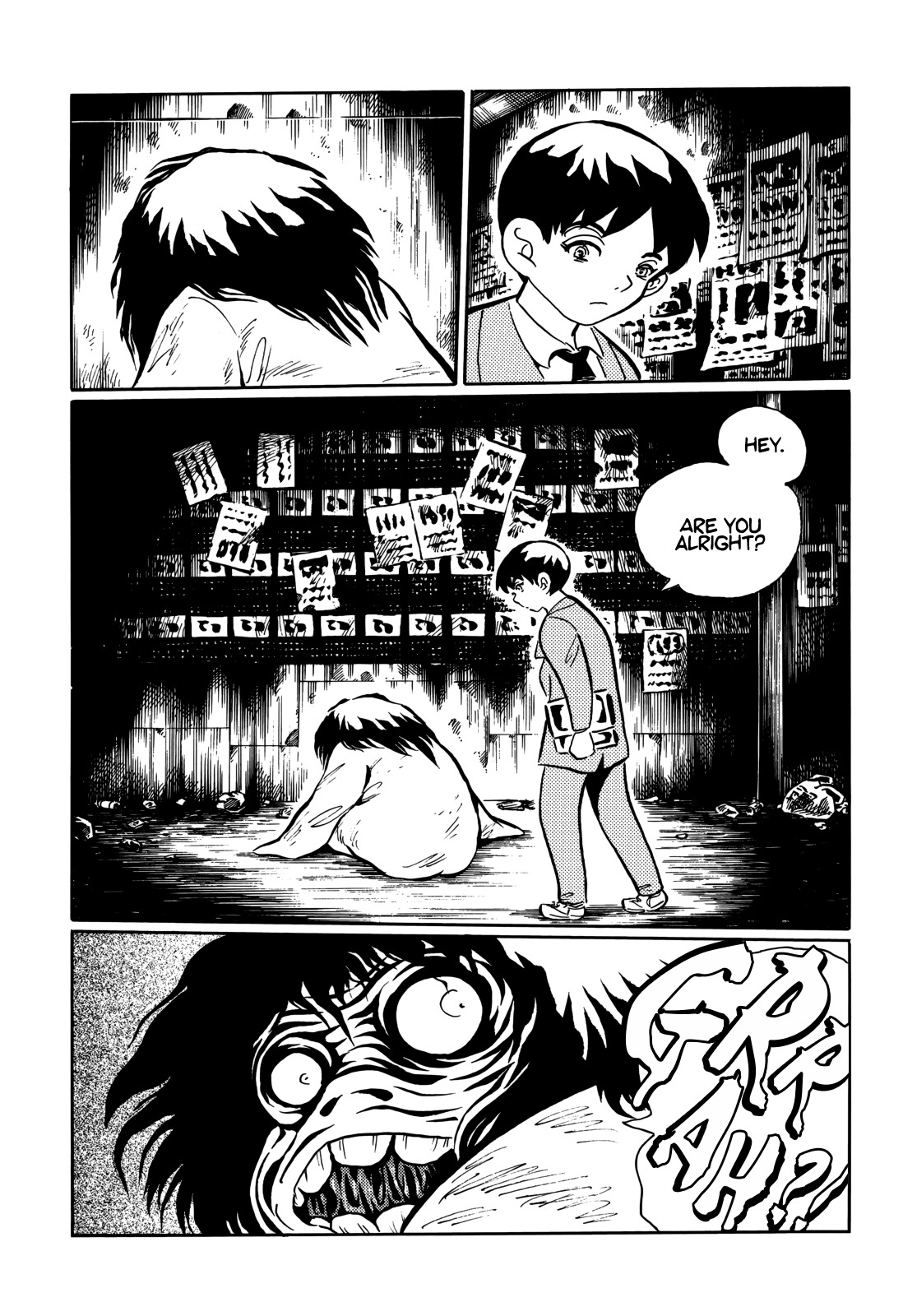 Horror Anthology Comic Shikaku Chapter 2 page 6 - Chapter 2: The Story that Ends with the Prologue (Takahashi Yousuke)