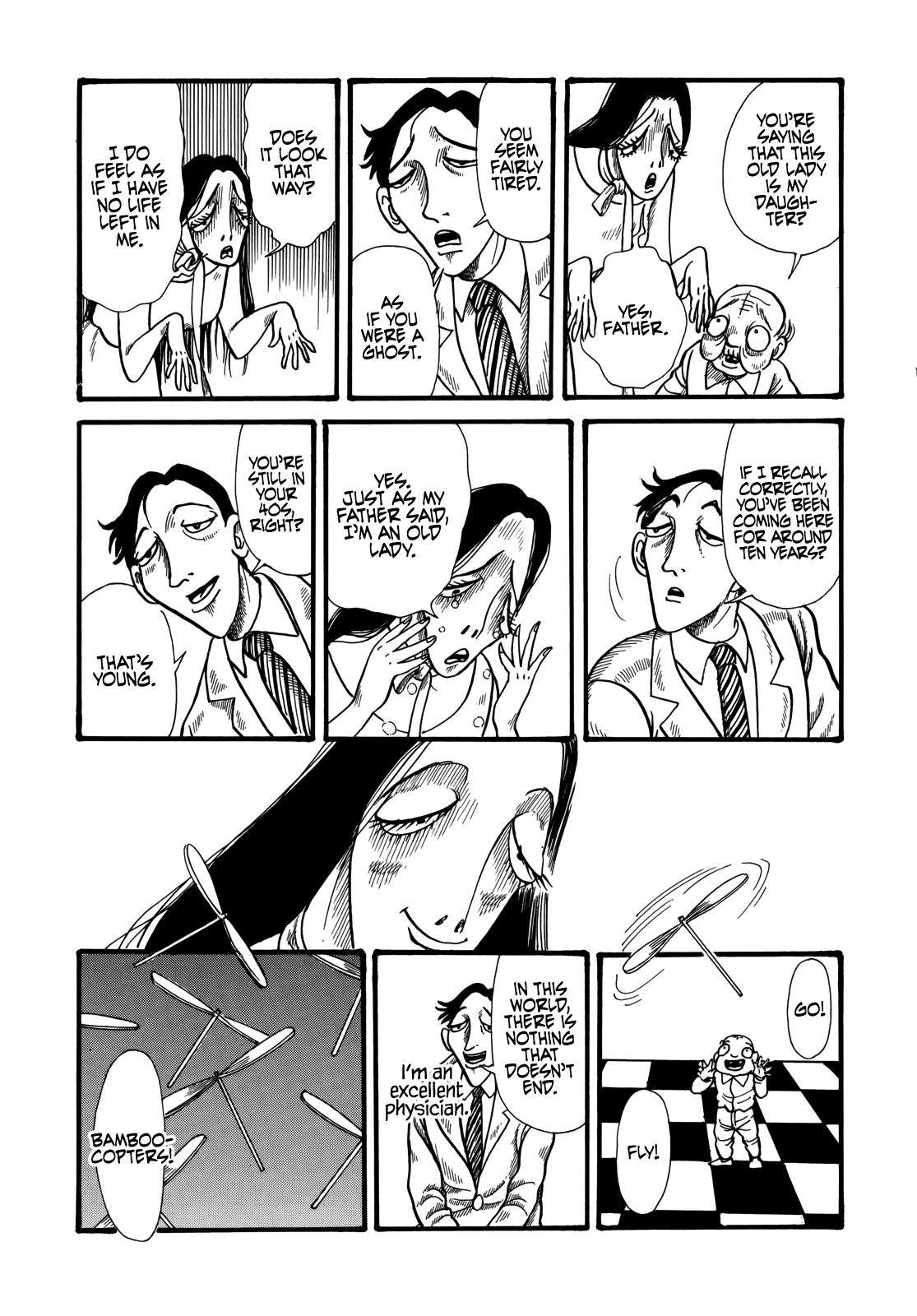 Horror Anthology Comic Shikaku Chapter 3 page 10 - Chapter 3: Spiritual Medicine (Inuki Kanako)