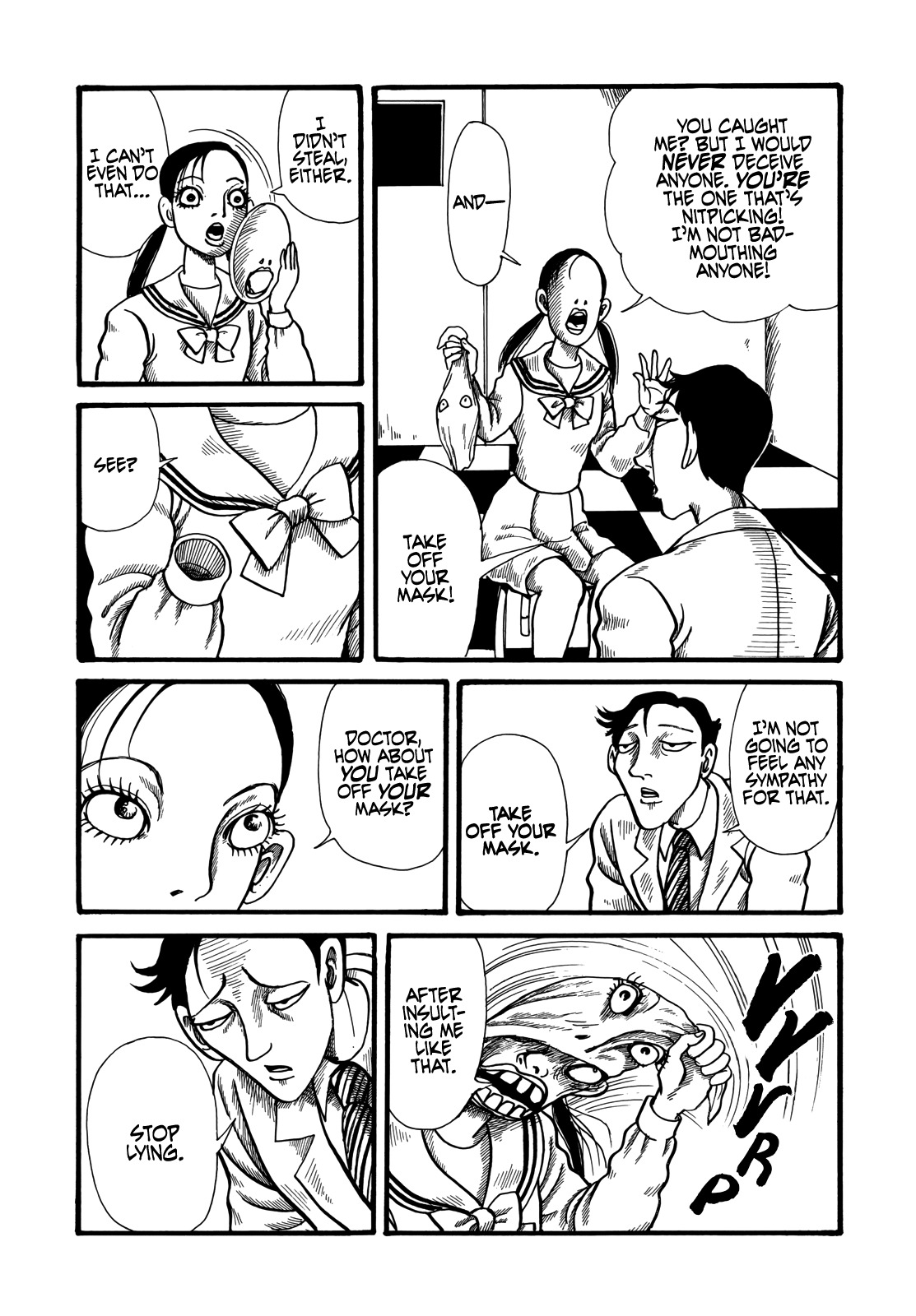 Horror Anthology Comic Shikaku Chapter 3 page 13 - Chapter 3: Spiritual Medicine (Inuki Kanako)
