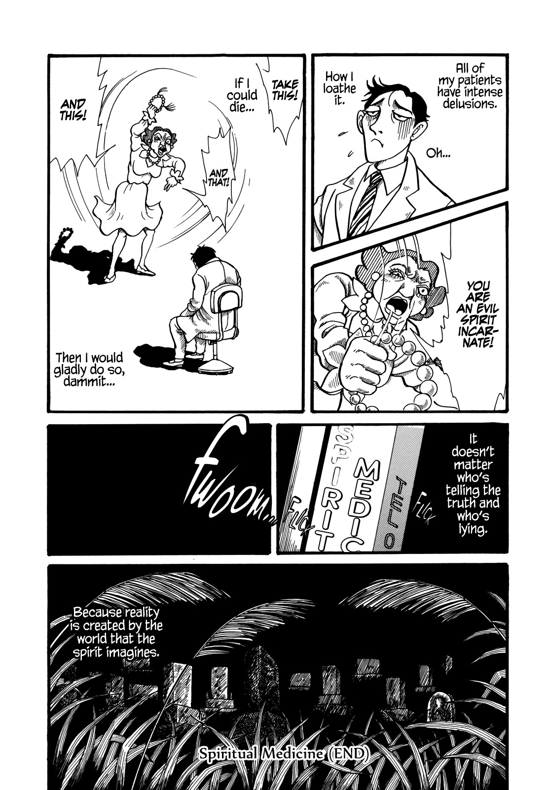 Horror Anthology Comic Shikaku Chapter 3 page 19 - Chapter 3: Spiritual Medicine (Inuki Kanako)