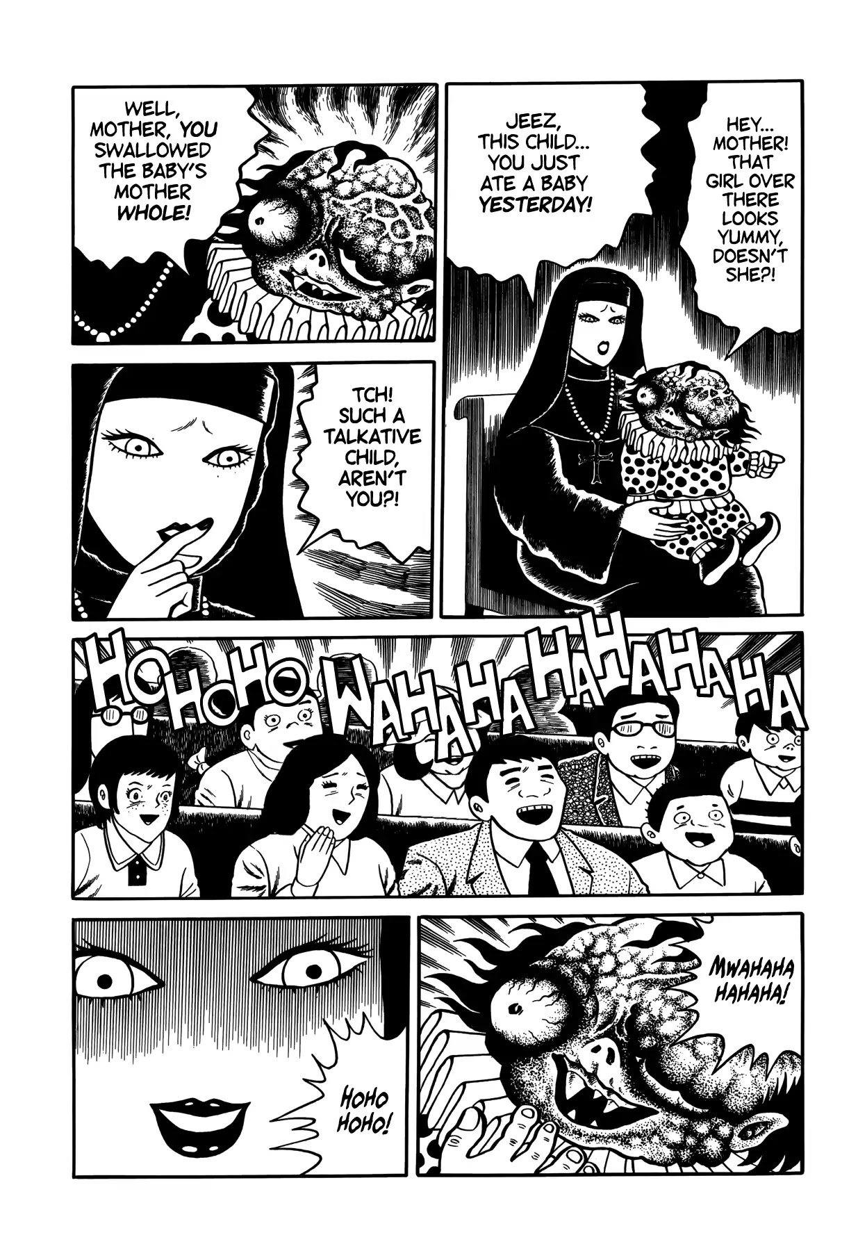 Horror Anthology Comic Shikaku Chapter 5 page 13 - Chapter 5: A Circus Tale [Hideshi Hino]