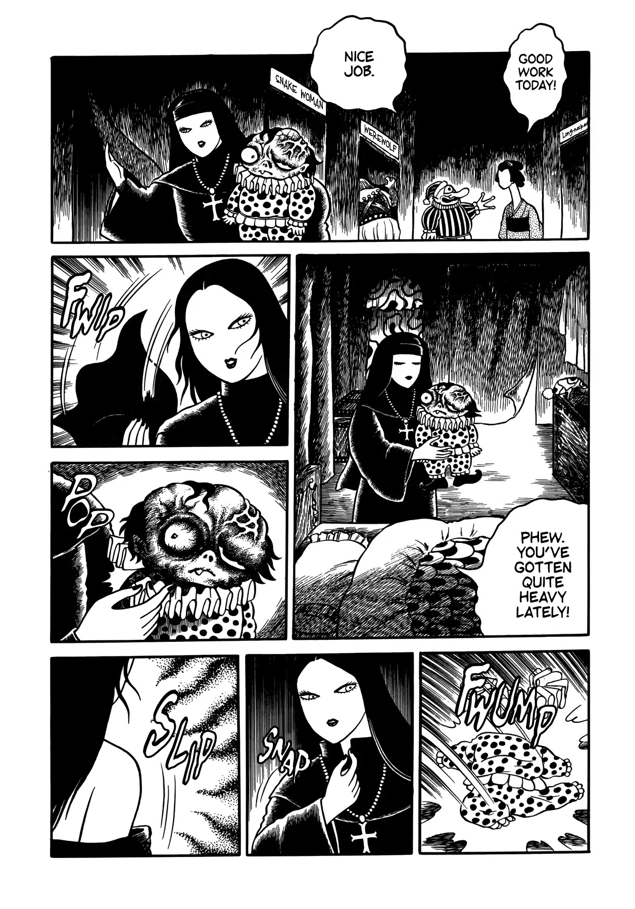 Horror Anthology Comic Shikaku Chapter 5 page 15 - Chapter 5: A Circus Tale [Hideshi Hino]