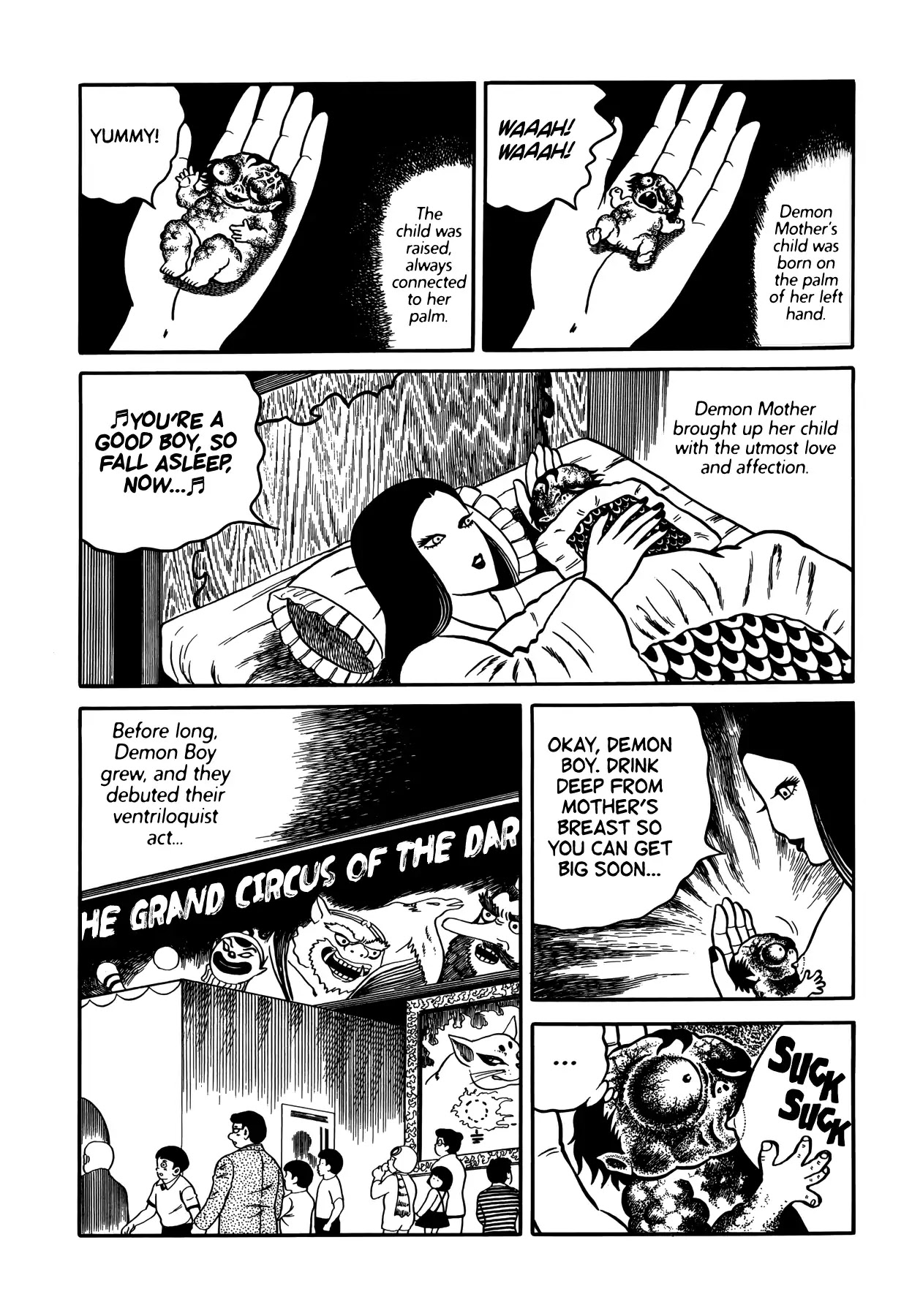 Horror Anthology Comic Shikaku Chapter 5 page 21 - Chapter 5: A Circus Tale [Hideshi Hino]