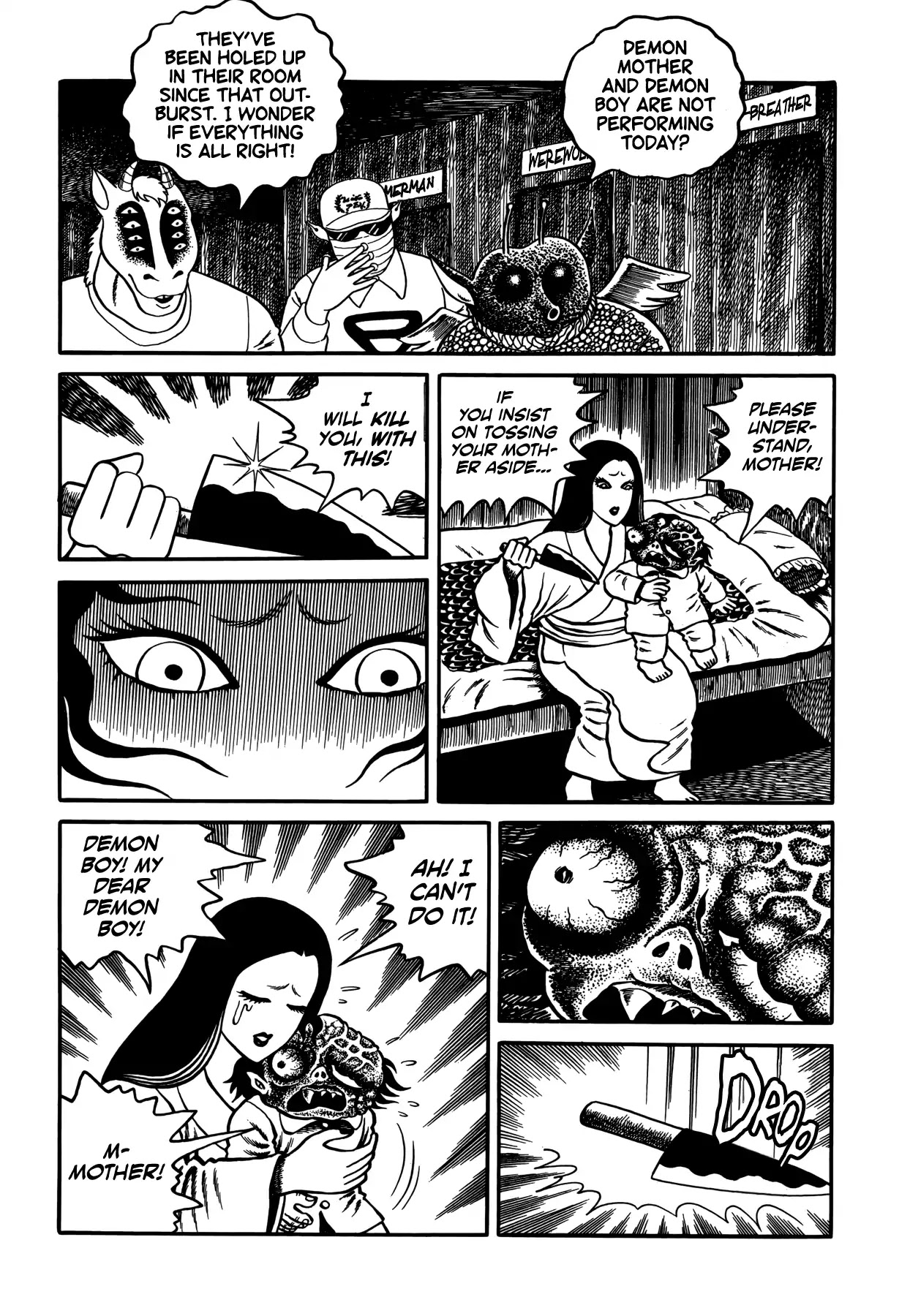 Horror Anthology Comic Shikaku Chapter 5 page 24 - Chapter 5: A Circus Tale [Hideshi Hino]