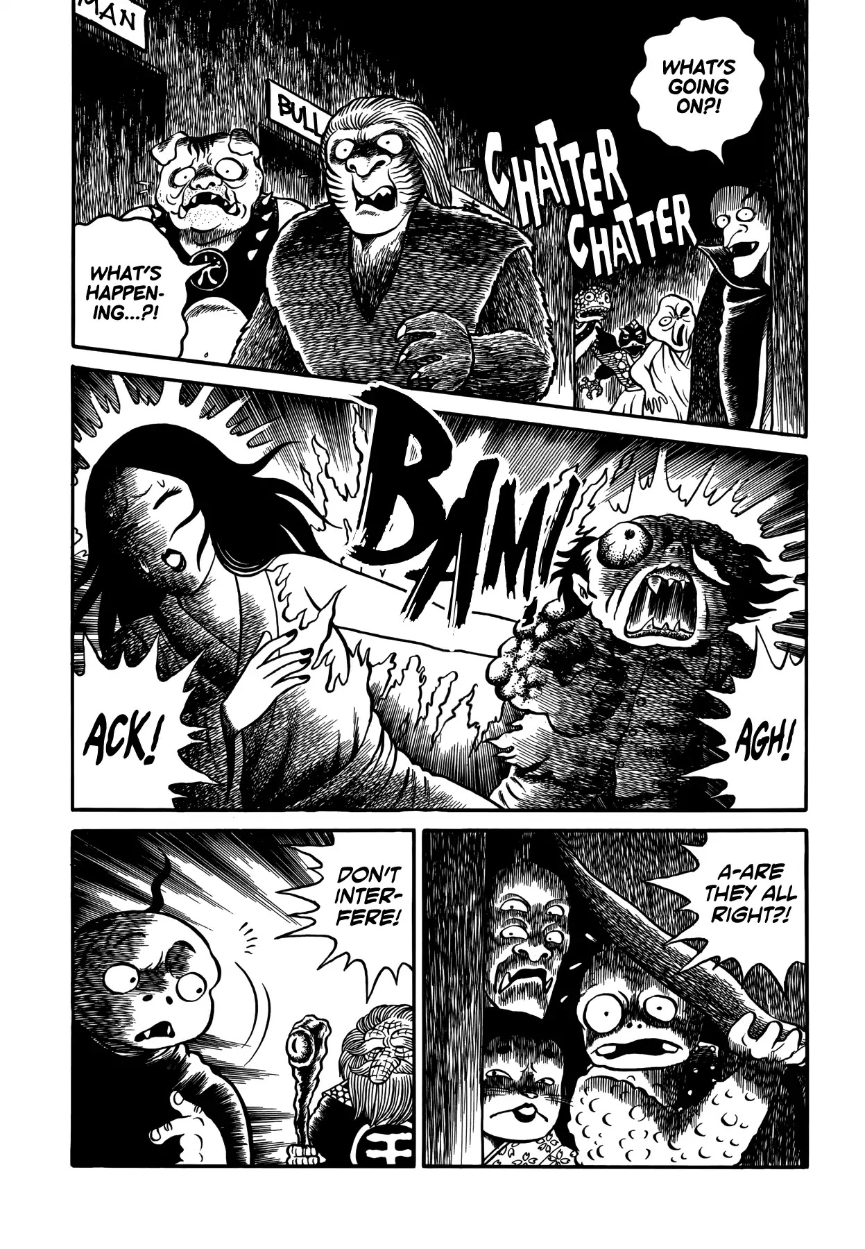 Horror Anthology Comic Shikaku Chapter 5 page 27 - Chapter 5: A Circus Tale [Hideshi Hino]