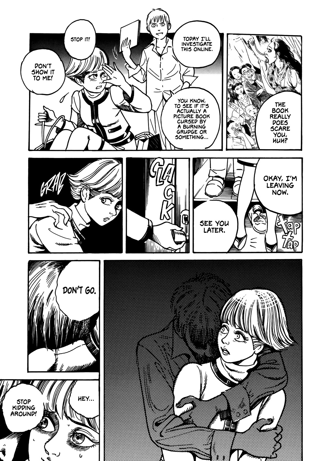 Horror Anthology Comic Shikaku Chapter 6 page 10 - Chapter 6: Detestable Picture Book (Noroi Michiru)
