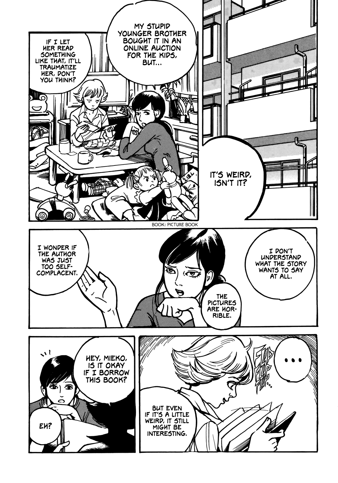 Horror Anthology Comic Shikaku Chapter 6 page 4 - Chapter 6: Detestable Picture Book (Noroi Michiru)