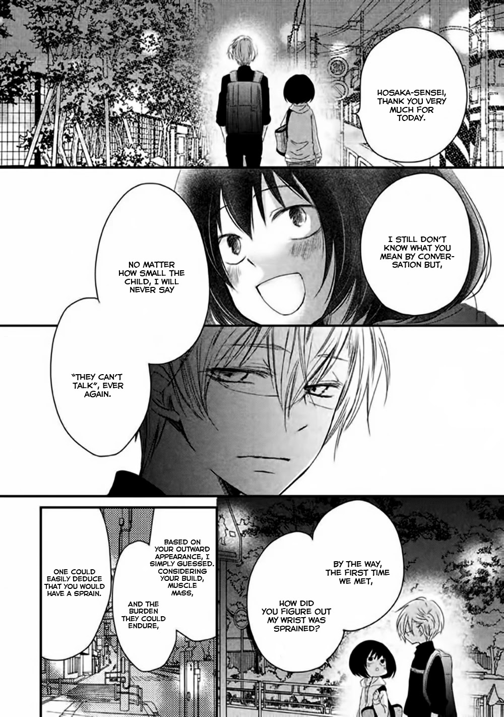 Hosaka-sensei no Ai no Muchi Chapter 1 page 50 - Chapter 1