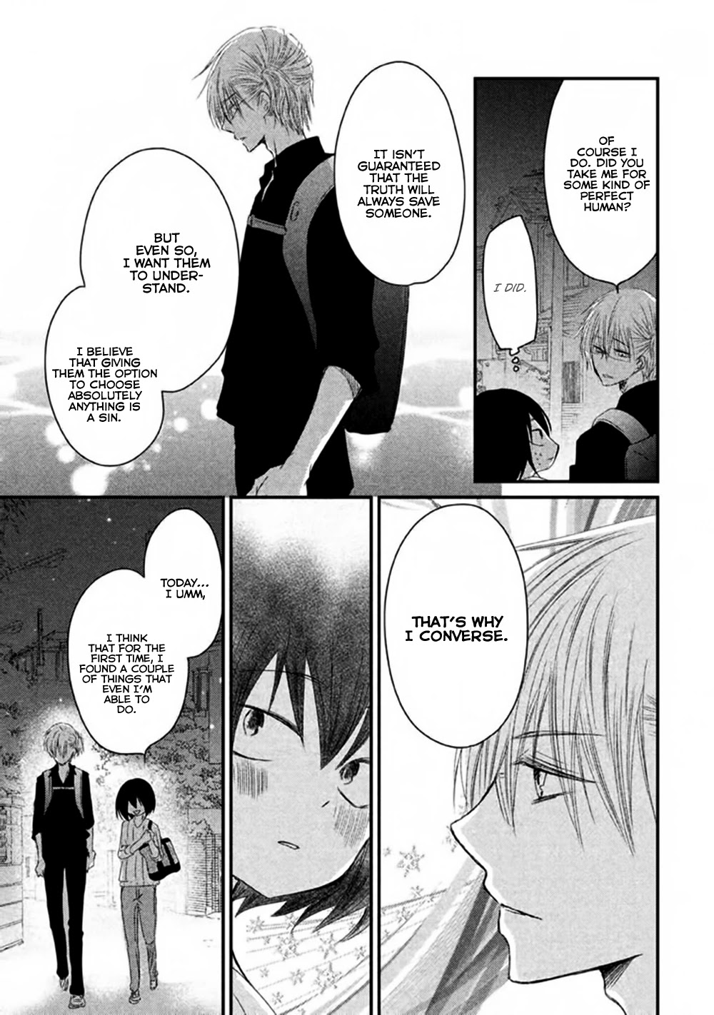 Hosaka-sensei no Ai no Muchi Chapter 3 page 36 - Chapter 3