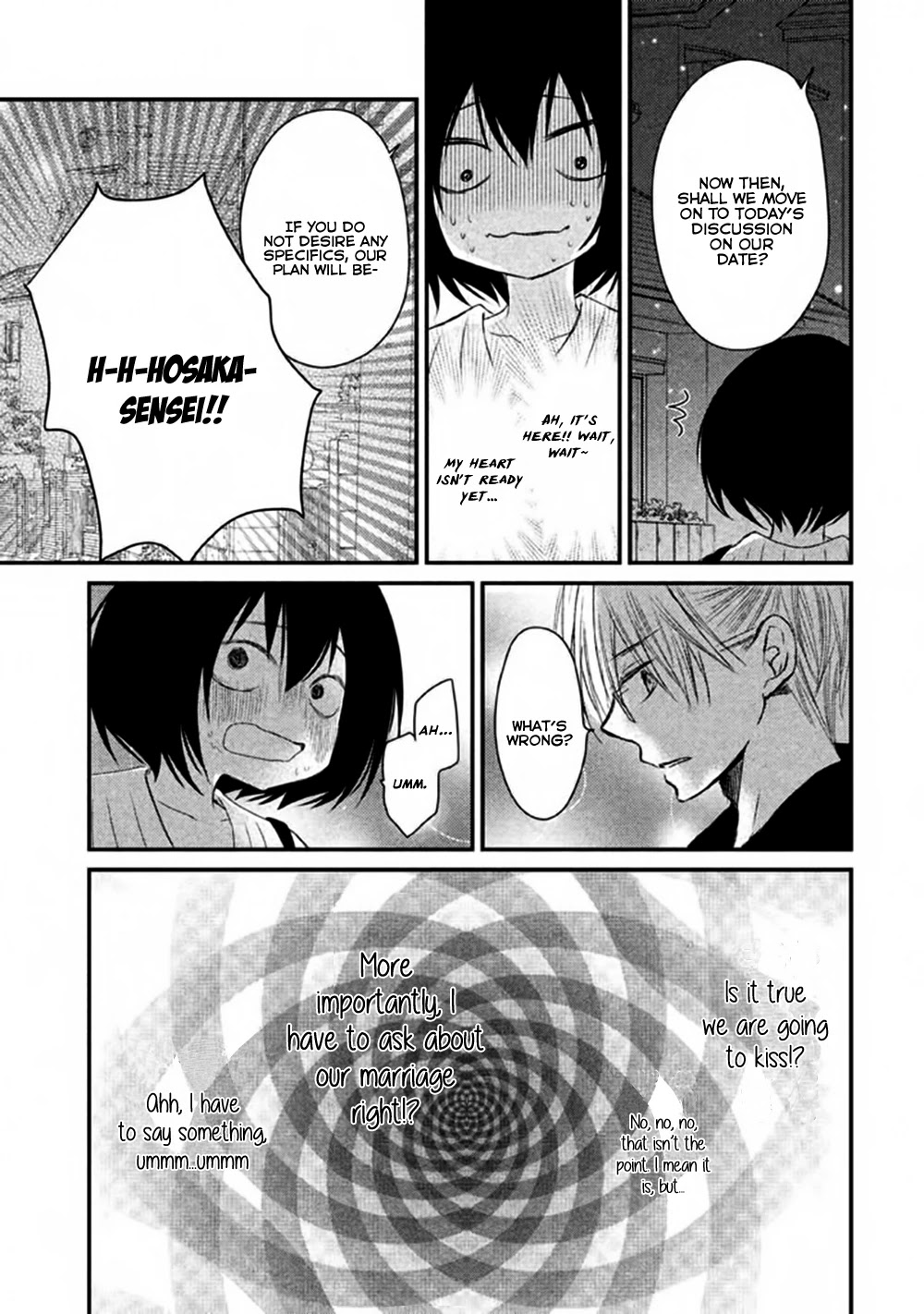 Hosaka-sensei no Ai no Muchi Chapter 3 page 40 - Chapter 3