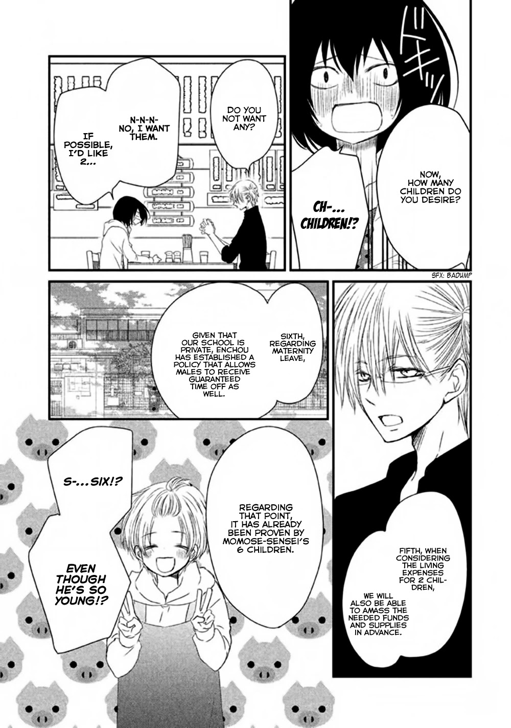 Hosaka-sensei no Ai no Muchi Chapter 3 page 6 - Chapter 3