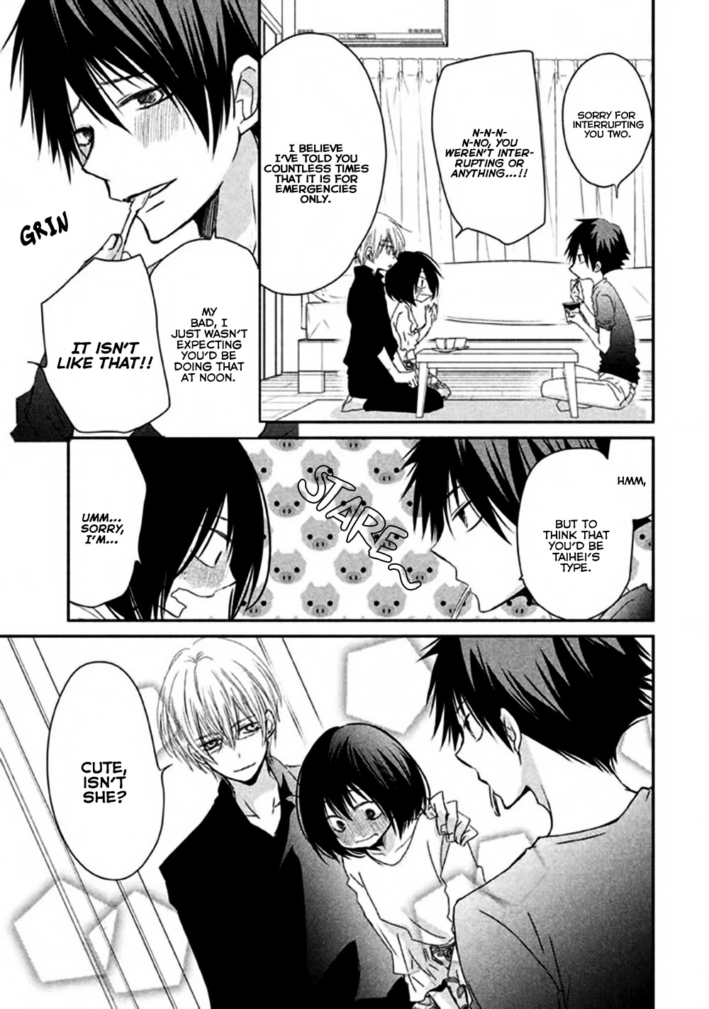 Hosaka-sensei no Ai no Muchi Chapter 5 page 17 - Chapter 5