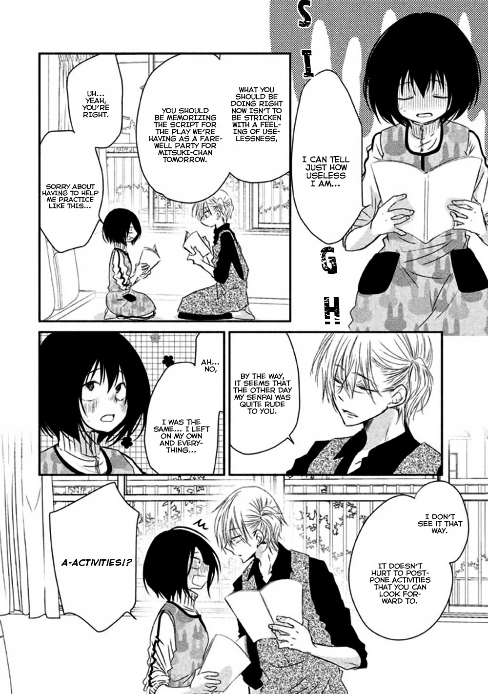 Hosaka-sensei no Ai no Muchi Chapter 5 page 32 - Chapter 5