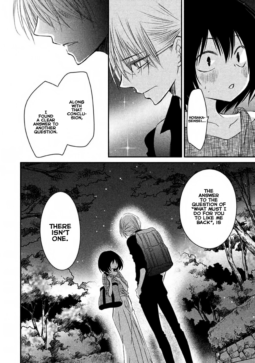 Hosaka-sensei no Ai no Muchi Chapter 7 page 37 - Chapter 7