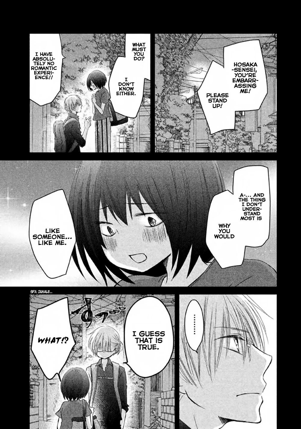 Hosaka-sensei no Ai no Muchi Chapter 7 page 6 - Chapter 7