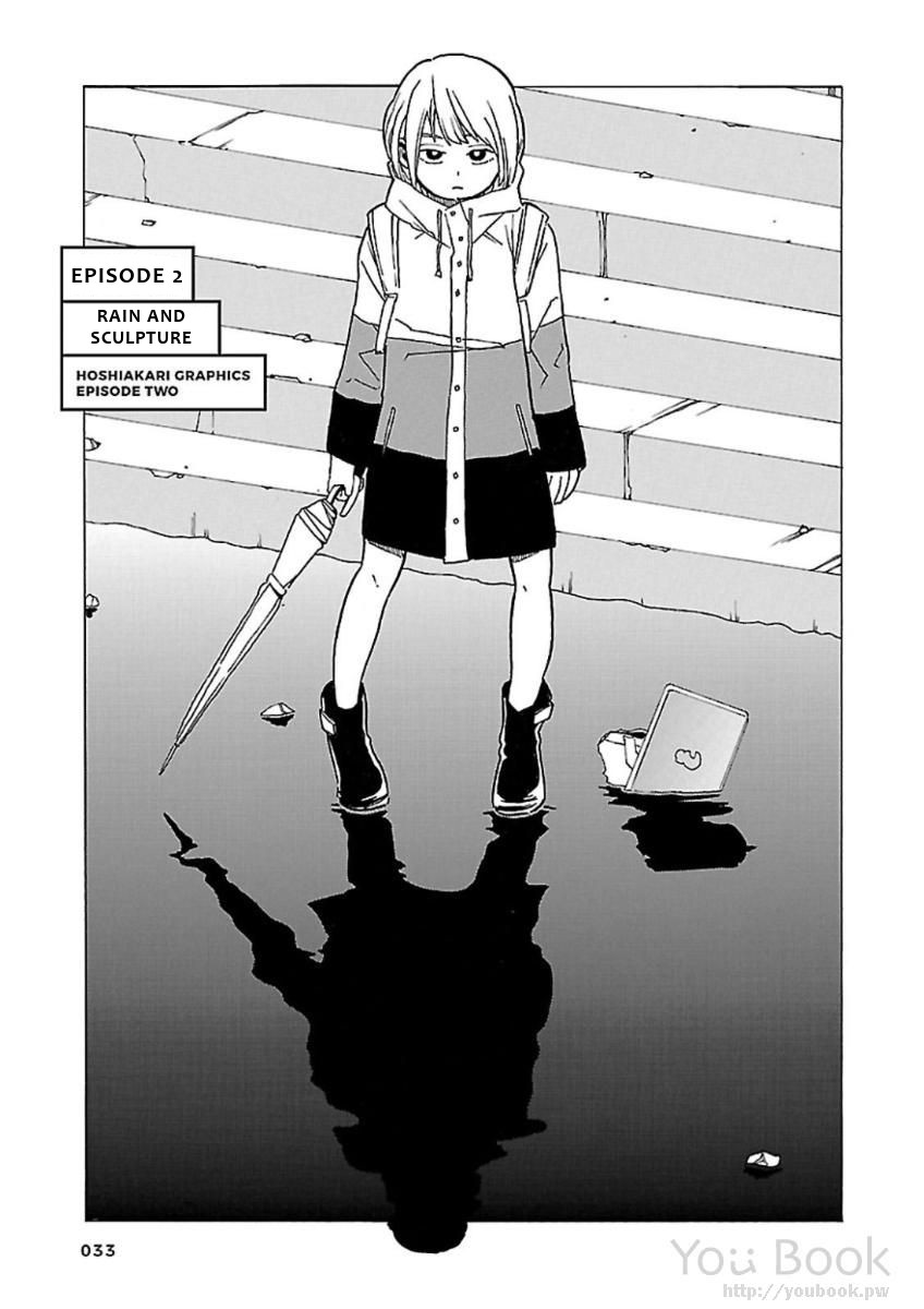 Hoshi Akari Graphics Chapter 2 page 1 - Chapter 2: Rain and Sculpture