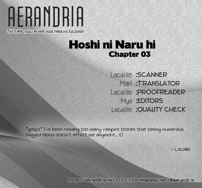 Hoshi ni Naru Hi Chapter 3 page 45 - Chapter 3: My Bloody Life