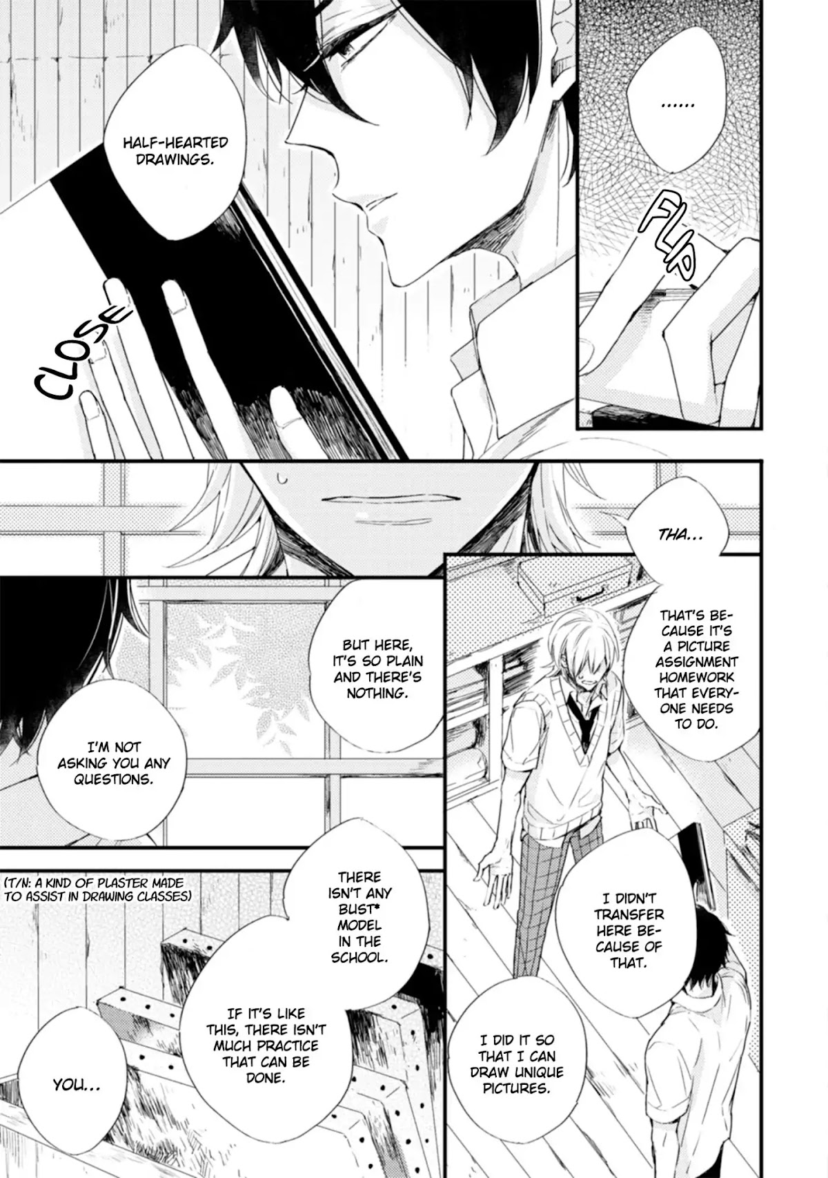 Hoshi ni Ochiru Efude Chapter 1 page 40 - Chapter 1