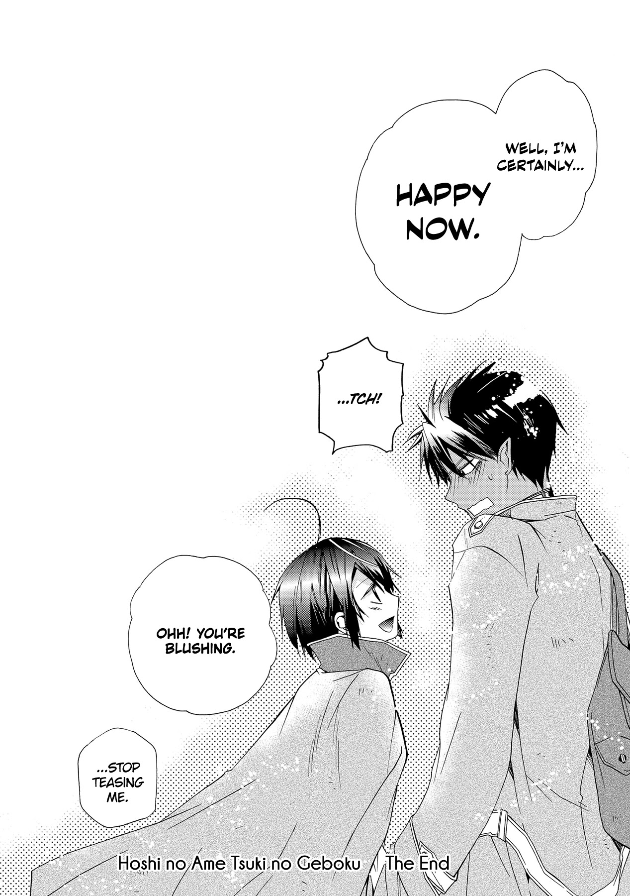 Hoshi no Ame Tsuki no Geboku Chapter 14 page 27 - Chapter 14 [END]