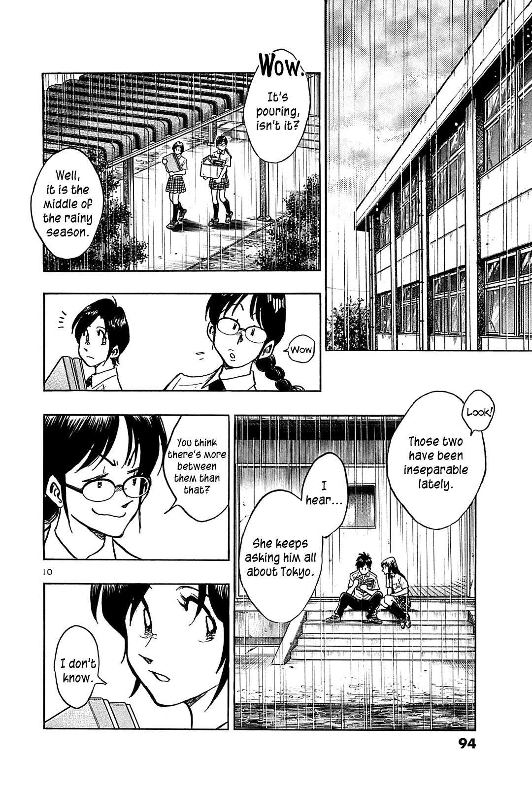 Hoshi no Furu Machi Chapter 24 page 12 - Chapter 24: Light Blue Rain