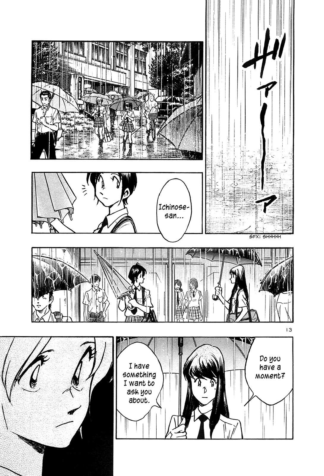 Hoshi no Furu Machi Chapter 24 page 15 - Chapter 24: Light Blue Rain