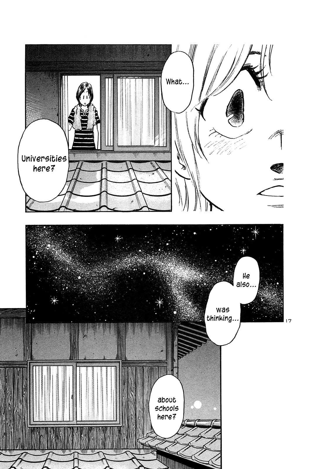 Hoshi no Furu Machi Chapter 26 page 19 - Chapter 26: Unexpected Words