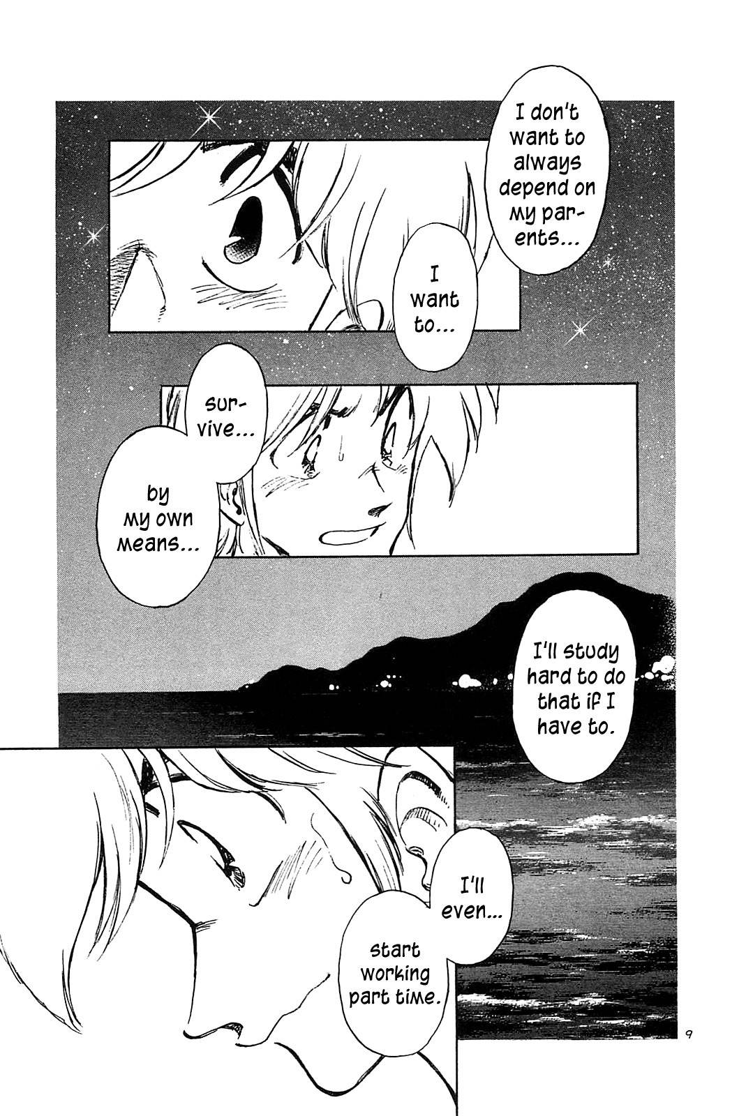 Hoshi no Furu Machi Chapter 28 page 11 - Chapter 28: Just By You Being THere