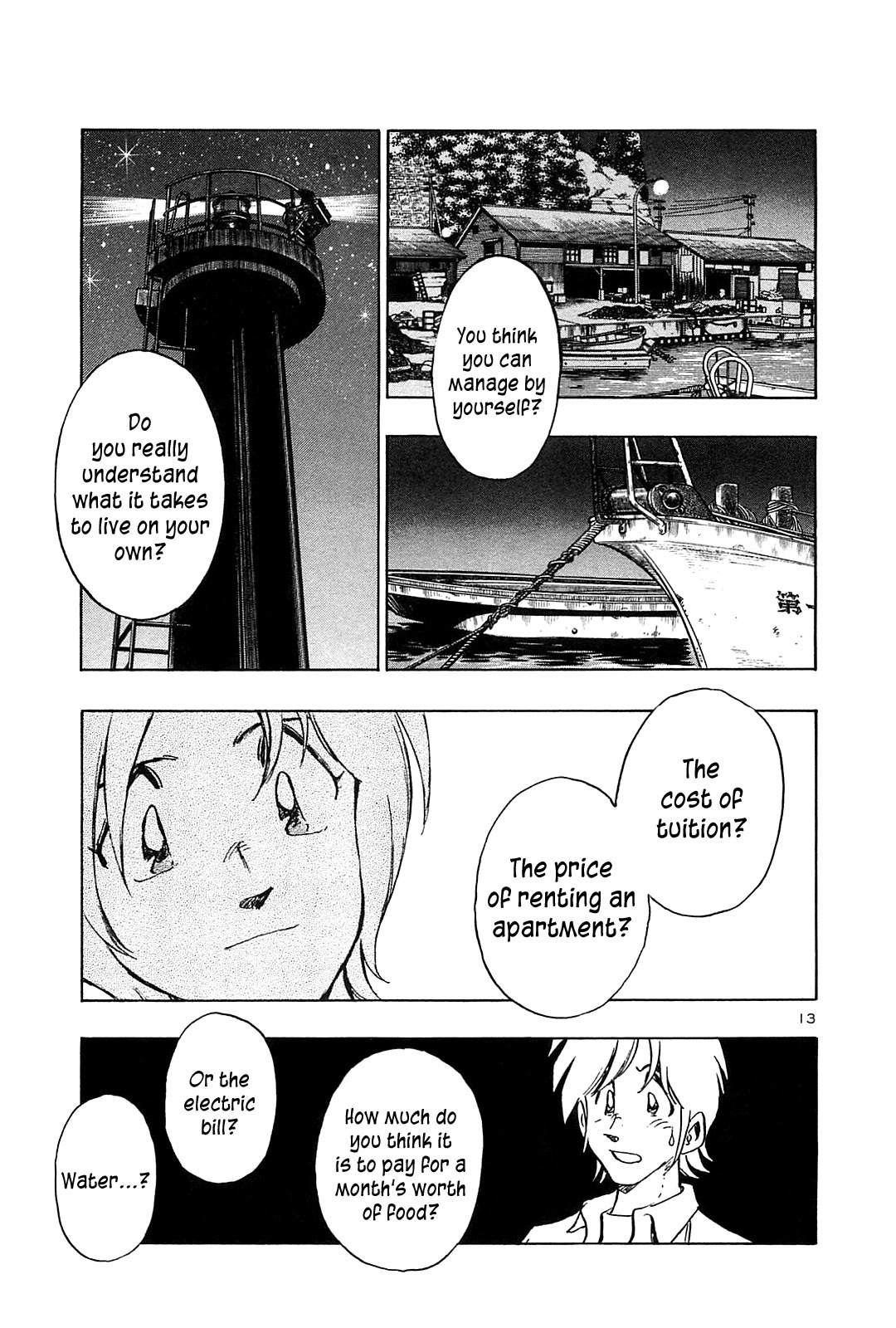 Hoshi no Furu Machi Chapter 28 page 14 - Chapter 28: Just By You Being THere