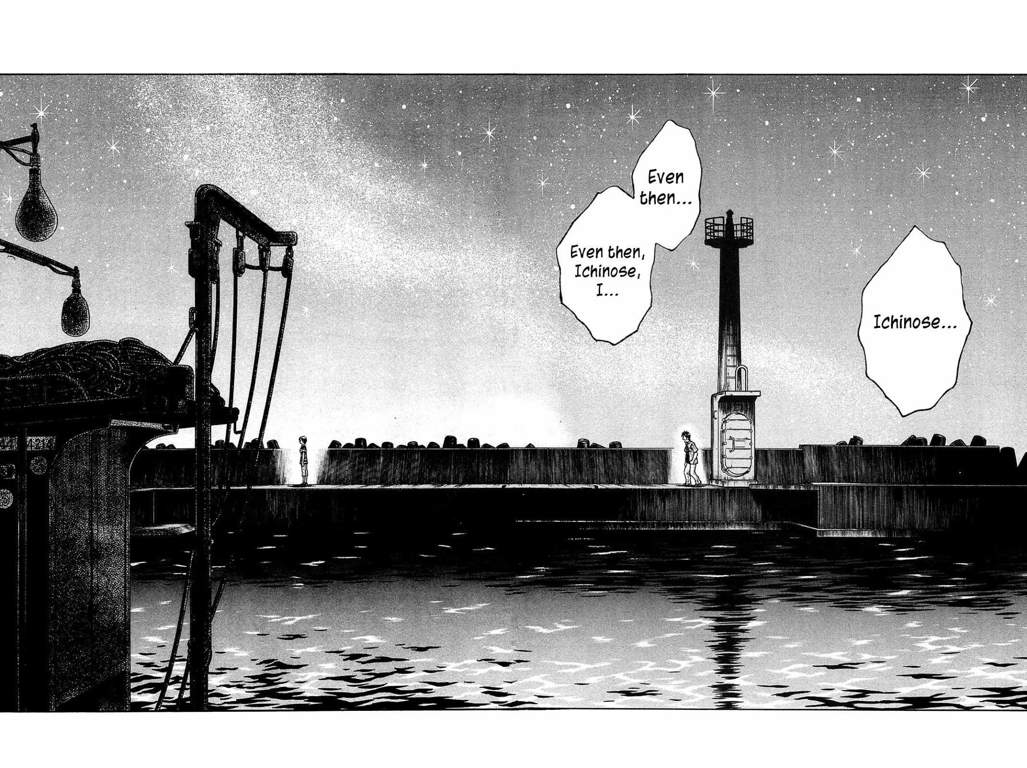 Hoshi no Furu Machi Chapter 28 page 17 - Chapter 28: Just By You Being THere