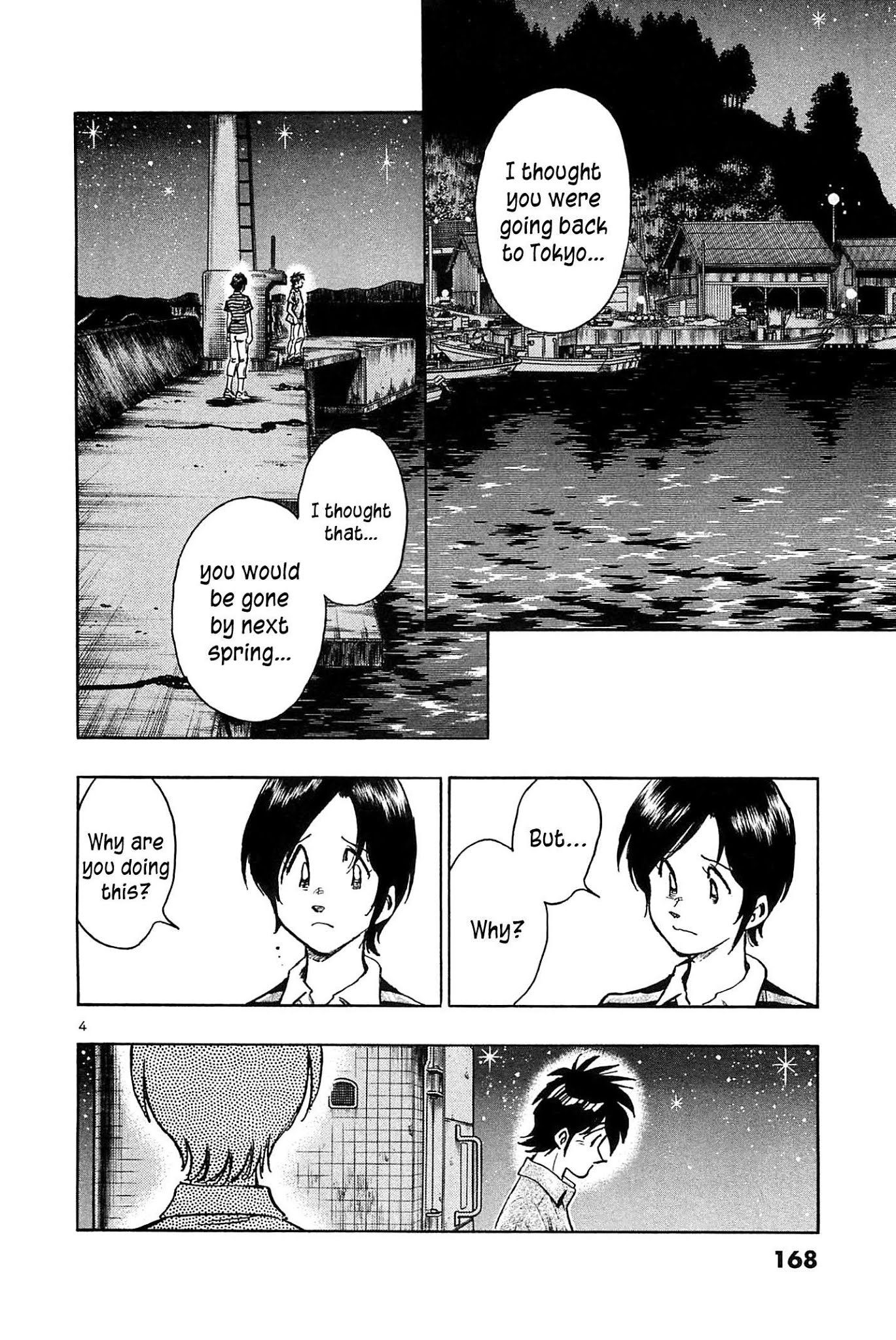 Hoshi no Furu Machi Chapter 28 page 6 - Chapter 28: Just By You Being THere