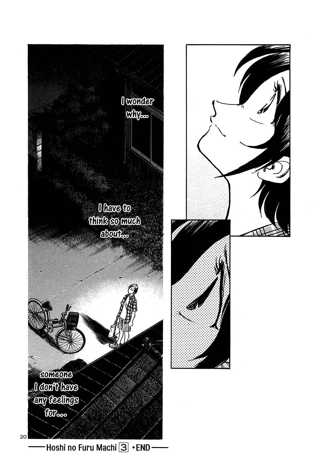 Hoshi no Furu Machi Chapter 29 page 22 - Chapter 29: A Scene of Sadness