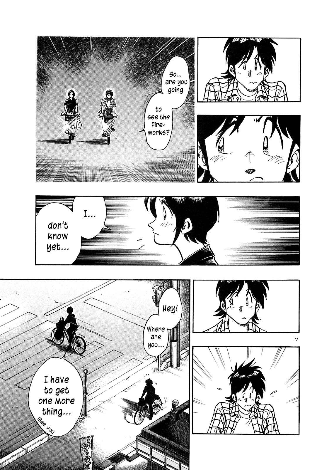 Hoshi no Furu Machi Chapter 34 page 9 - Chapter 34: FIreworks