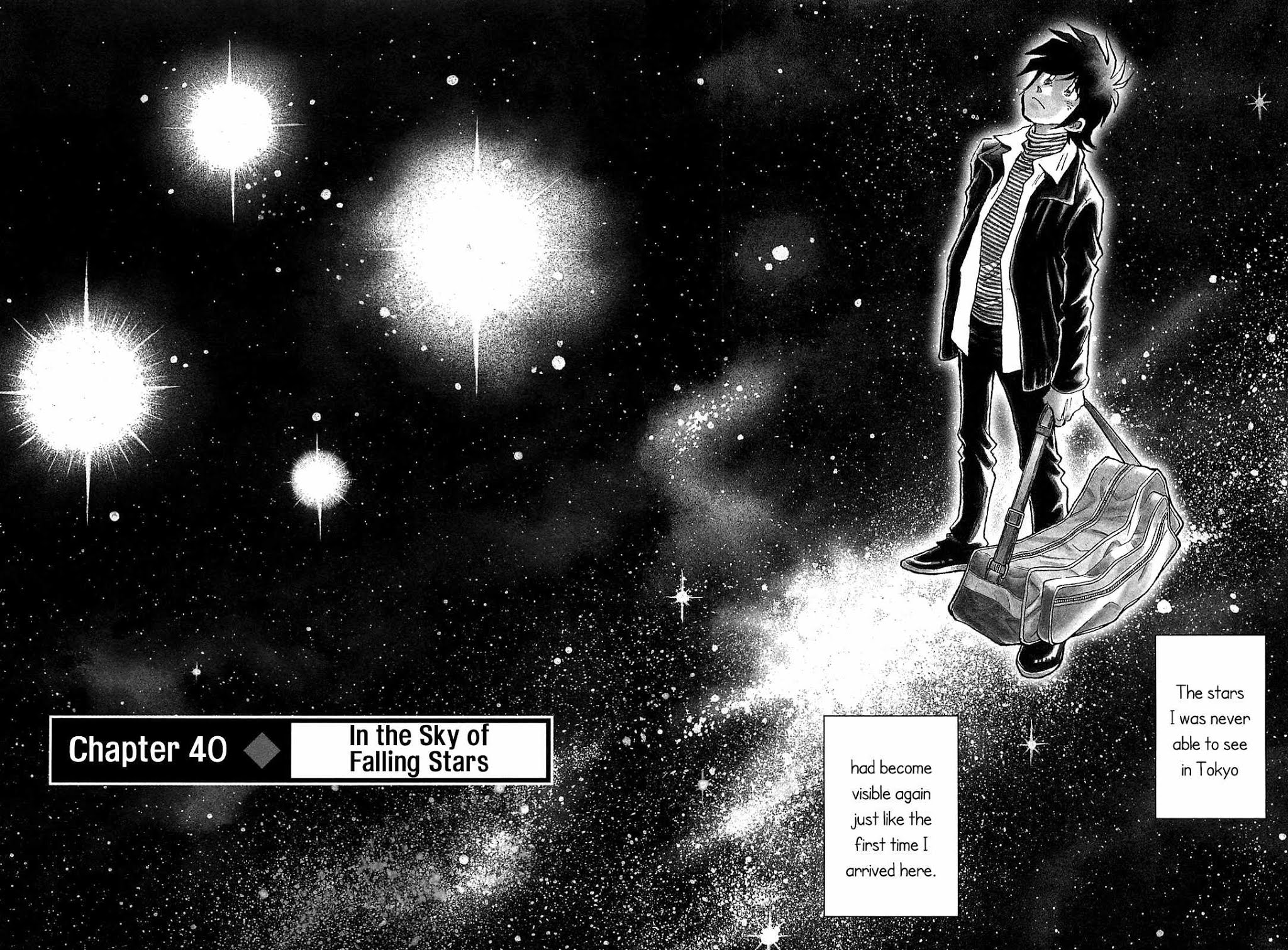 Hoshi no Furu Machi Chapter 40 page 10 - Chapter 40: In the Sky of Falling Stars