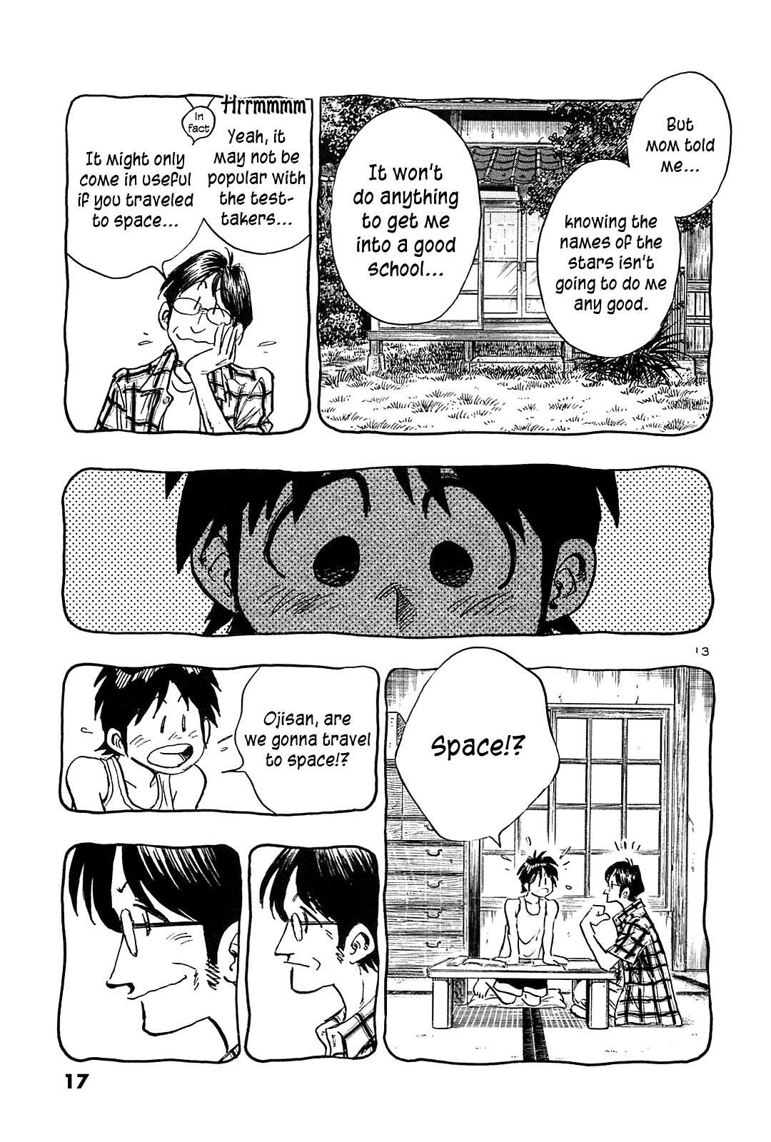 Hoshi no Furu Machi Chapter 40 page 20 - Chapter 40: In the Sky of Falling Stars