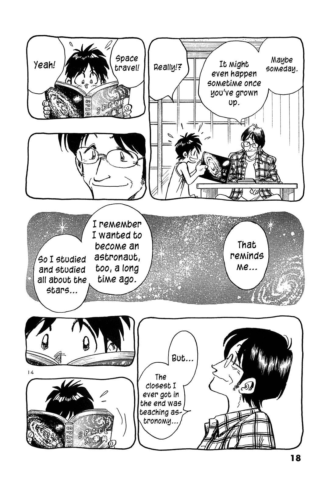 Hoshi no Furu Machi Chapter 40 page 21 - Chapter 40: In the Sky of Falling Stars