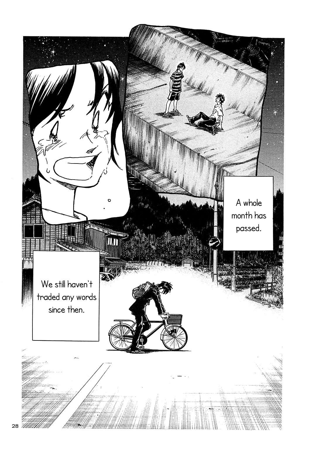 Hoshi no Furu Machi Chapter 40 page 34 - Chapter 40: In the Sky of Falling Stars