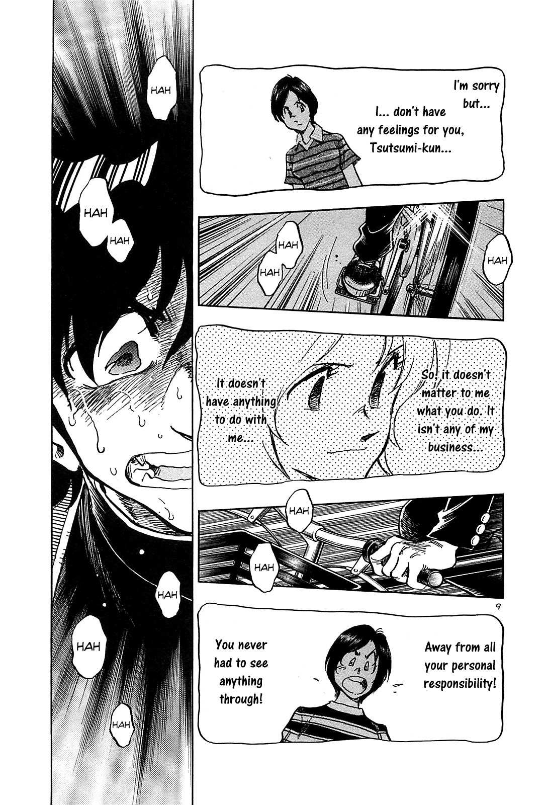 Hoshi no Furu Machi Chapter 47 page 10 - Chapter 47: Run, Kotaro!
