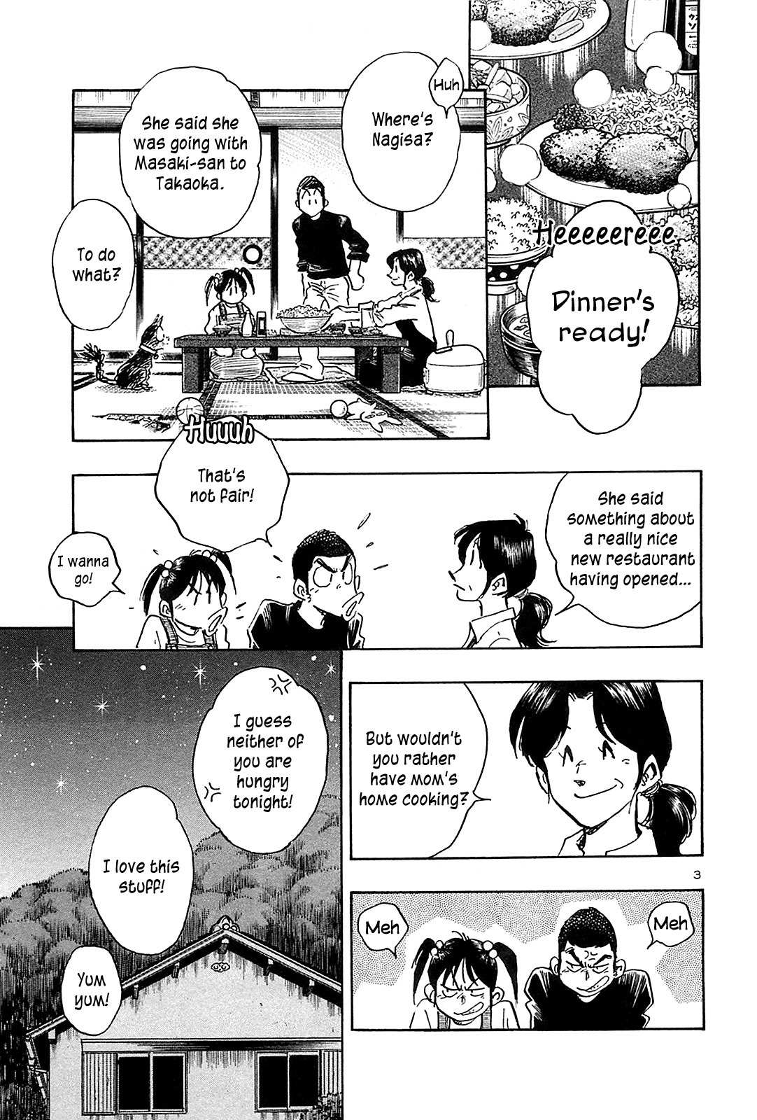 Hoshi no Furu Machi Chapter 47 page 4 - Chapter 47: Run, Kotaro!
