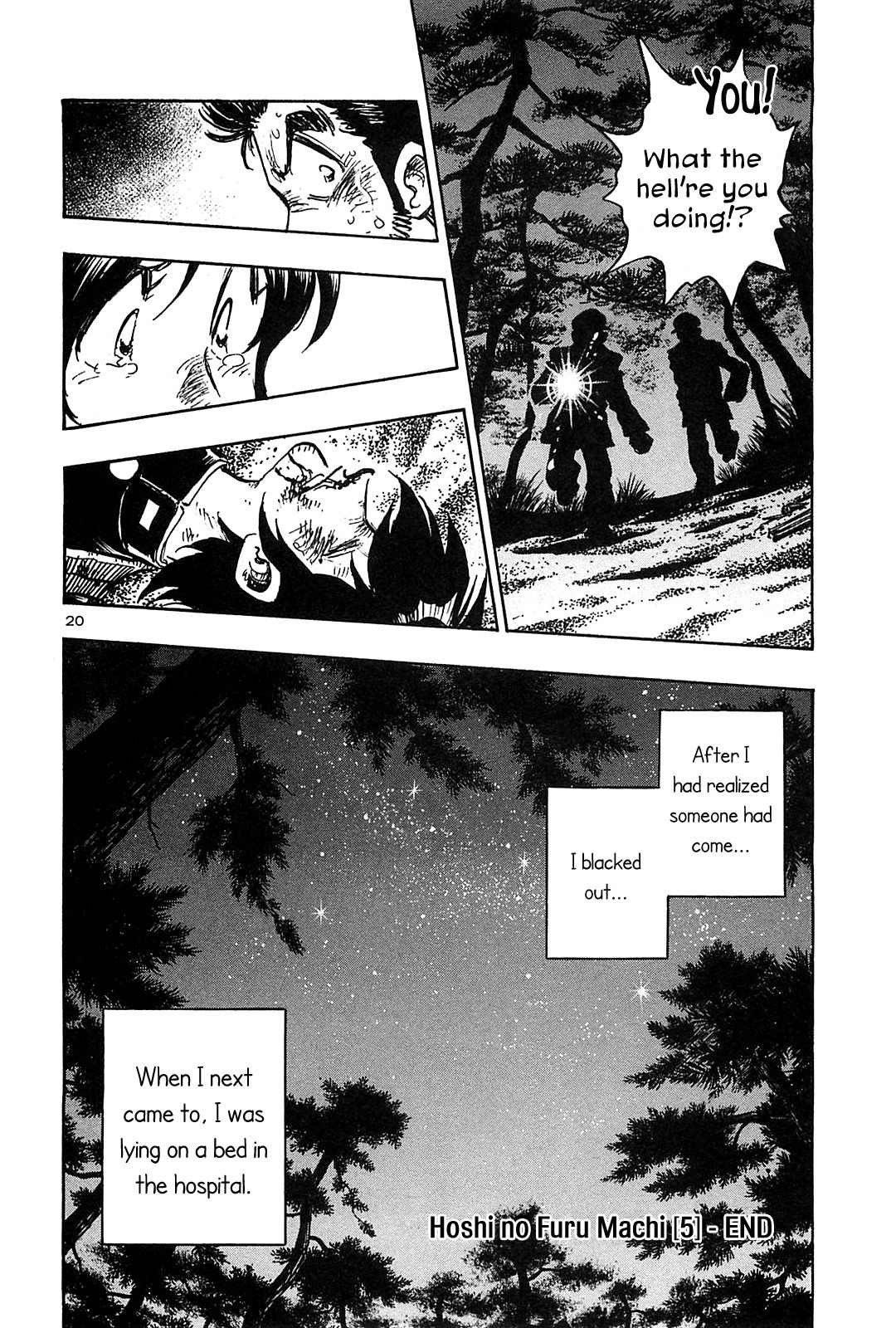 Hoshi no Furu Machi Chapter 49 page 22 - Chapter 49: Get Up!