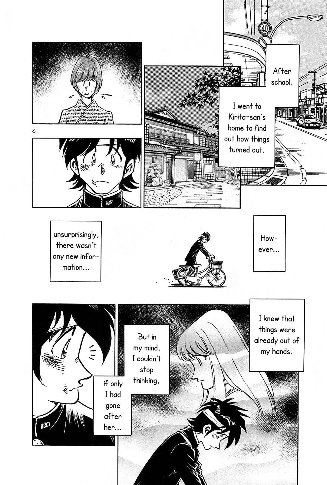 Hoshi no Furu Machi Chapter 53 page 8 - Chapter 53: Without You