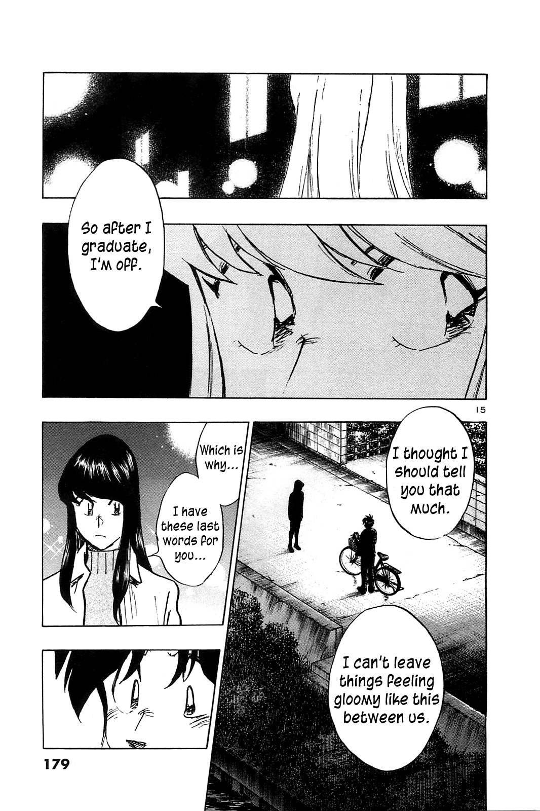Hoshi no Furu Machi Chapter 58 page 17 - Chapter 58: The Last Night