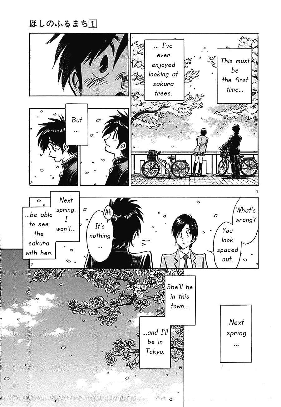 Hoshi no Furu Machi Chapter 6 page 7 - Chapter 6: There's Something About Nagisa
