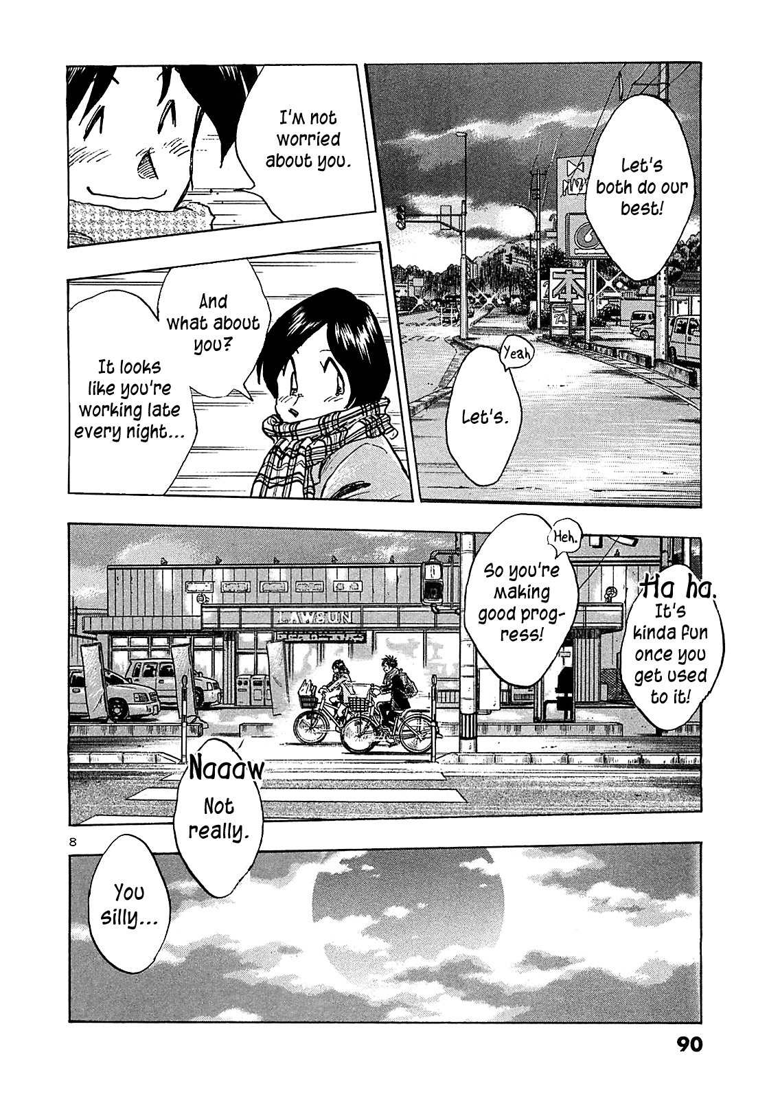 Hoshi no Furu Machi Chapter 64 page 10 - Chapter 64: Notice!